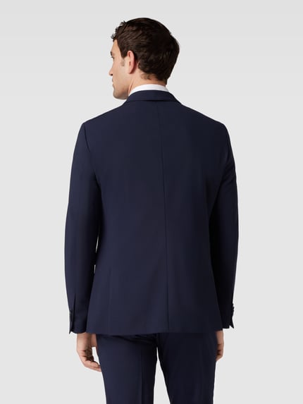 CG – CLUB of GENTS Regular Fit 2-Knopf-Sakko mit Woll-Anteil Modell 'Caden' Marine 5