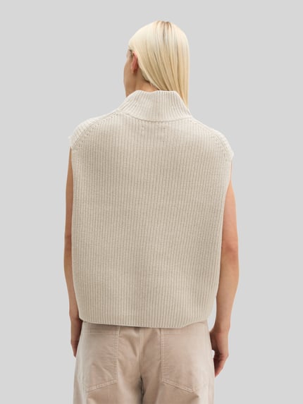 Marc O'Polo Pullunder mit Mock Neck Stein 5