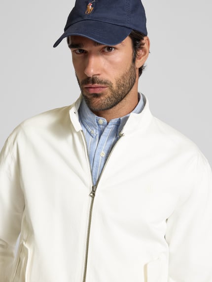 Polo Ralph Lauren Regular Fit Windbreaker mit Stehkragen und Label-Stitching Offwhite 3