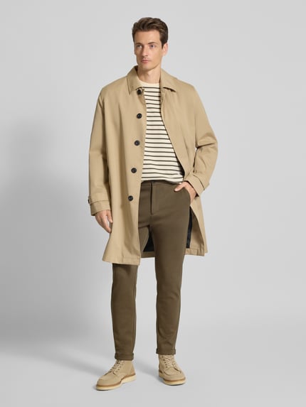 Lindbergh Spodnie o kroju slim fit z wpuszczanymi kieszeniami i kieszeniami z tyłu Oliwkowy 1