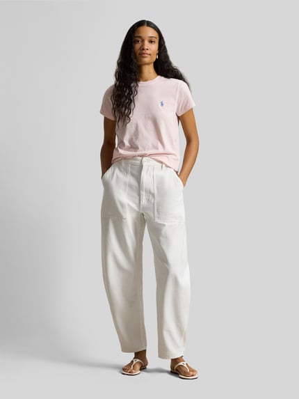 Polo Ralph Lauren regular fit T-shirt van puur katoen Lichtroze - 1
