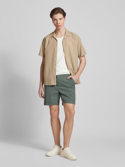 ONLY & SONS Sweatshorts mit seitlichen Eingrifftaschen Modell 'LINUS' Petrol 1