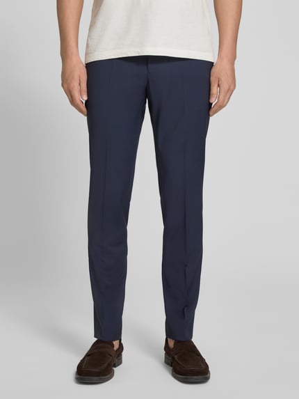 HUGO Super Slim Fit Anzug aus Woll-Mix Modell 'ARTI/HESTEN' Marine 6