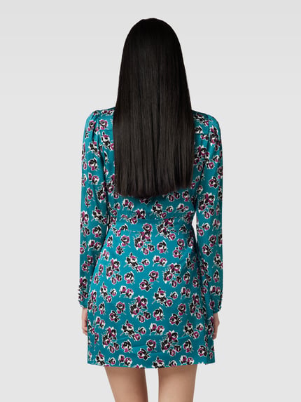 The Kooples Minikleid in Wickel-Optik Pink 5