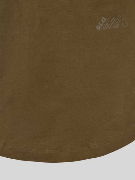 SLG Tanktop mit Label-Print Modell 'sloggi' Oliv 2
