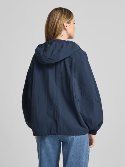 Jake*s Casual Jack met capuchon en klepzakken Donkerblauw - 5