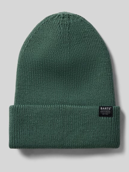 Barts Mütze mit Label-Patch Modell 'KINABALU' Petrol 1