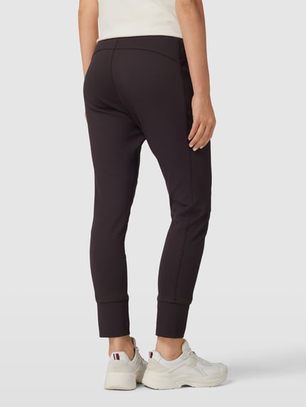 MAC Sweatpants met tunnelkoord, model 'Future' Donkerbruin - 5