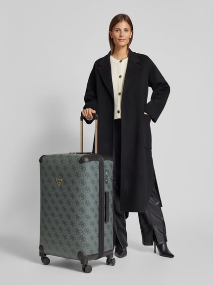 GUESS Trolley mit Label-Applikation Modell 'BERTA' Black 1