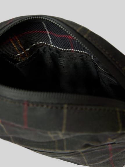 Barbour Wasserabweisende Umhängetasche mit Label-Patch Anthrazit 5