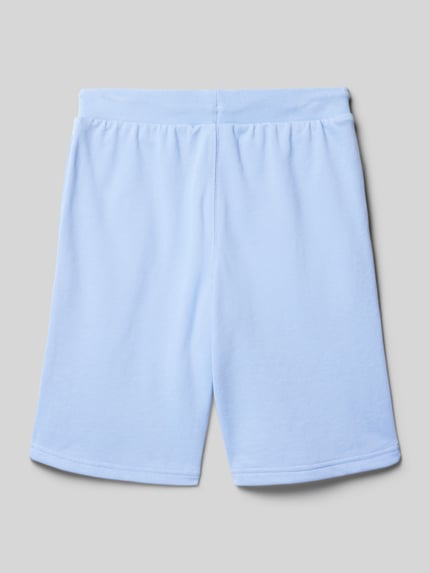 Champion Sweatshorts mit Logo-Stitching Bleu 3
