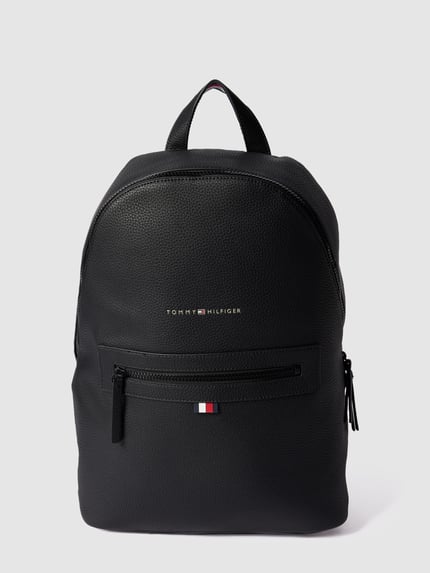 Tommy Hilfiger Rugzak in leerlook Zwart - 2