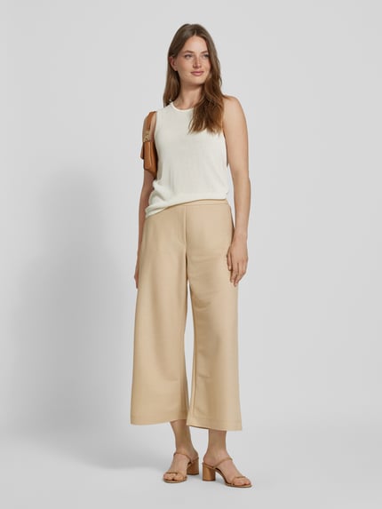 someday. Culotte aus Viskose mit elastischem Bund Modell 'Cenya' Sand 1