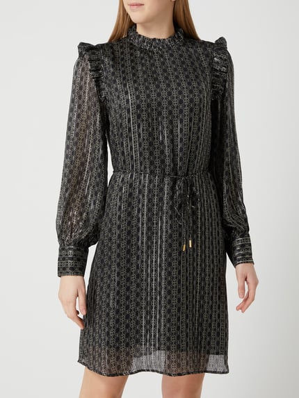 MOS MOSH Kleid mit Effektgarn Modell 'Randi' Black 4