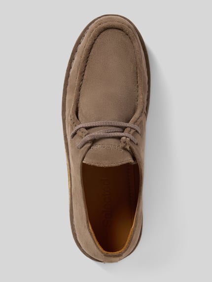 Selected Instappers van rundersuède, model 'CHRISTIAN' Beige - 3