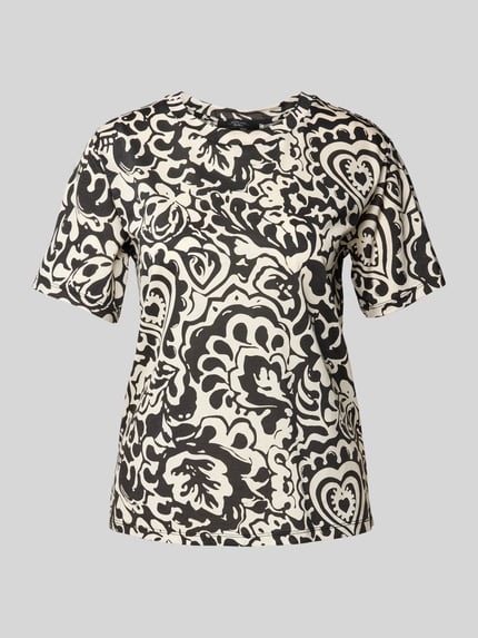 Weekend Max Mara T-Shirt mit Rundhalsausschnitt Modell 'CADINE' Black 2
