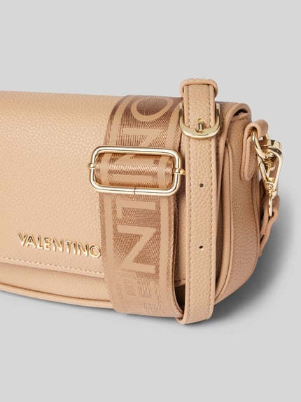 Valentino Bags Handtasche mit Label-Applikation Modell 'MIRAMAR' Beige 2