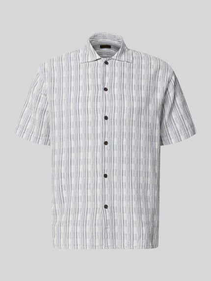 JACK & JONES Premium Regular Fit Freizeithemd mit Kentkragen Marine 2