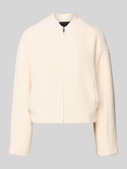 someday. Regular Fit Jacke mit Stehkragen Modell 'Nariska' Offwhite 2