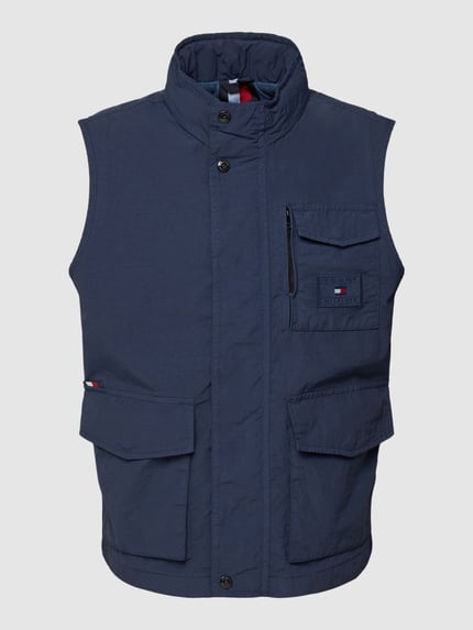 Tommy Hilfiger Weste mit Label-Patch Marine 2
