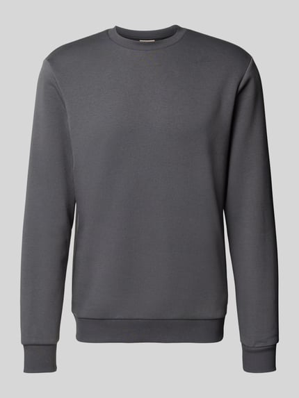 ONLY & SONS Regular Fit Sweatshirt aus Baumwoll-Mix Modell 'CERES' Dunkelgrau 2