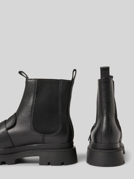 Blauer USA Buty chelsea z elastycznymi wstawkami Model 'KIMMEL11' Czarny 2