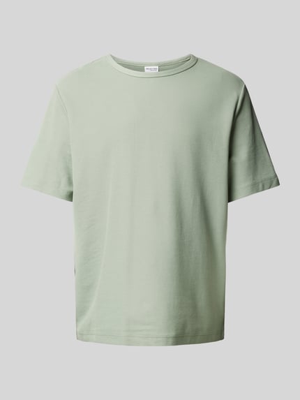 Selected Sweatshirt mit Label-Stitching Modell 'JOSEPH' Hellgruen 2