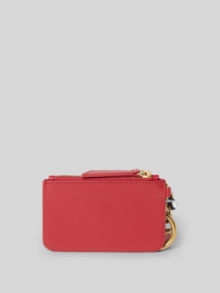 Tommy Hilfiger Portemonnaie aus echtem Rindsleder Modell 'CHARMS MULTI' Rot 2