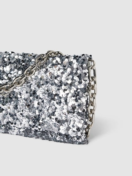 Abro Clutch met pailletten Zilver - 3