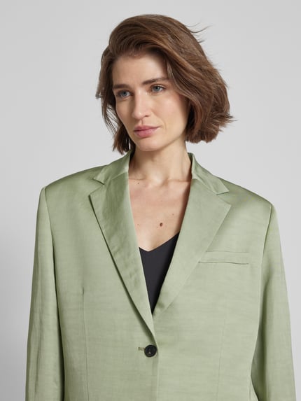 The Kooples Linnen blazer met klepzakken Lichtgroen - 3