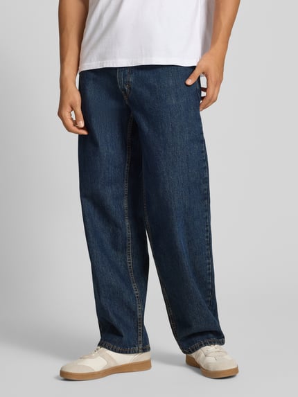 Levi's® Baggy Fit Jeans mit Kontrastnähten Modell 'CRUSADER' Dunkelblau 4