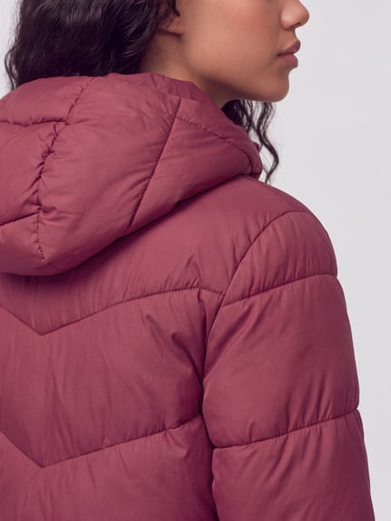 Tom Tailor Steppjacke mit Kapuze Mauve 3