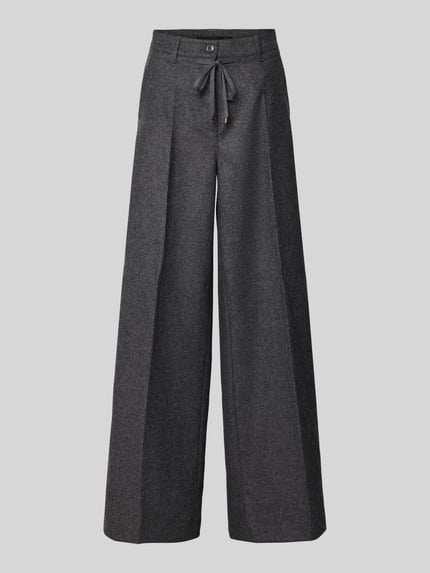 CAMBIO Stoffhose mit Gesäßtaschen Modell 'ADRIENNE' Anthrazit 2