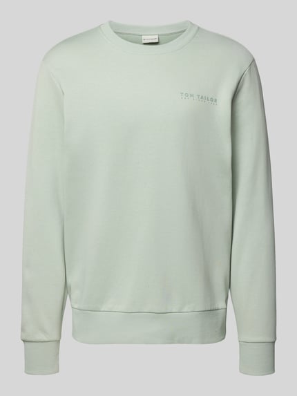 Tom Tailor Regular Fit Sweatshirt aus Baumwoll-Mix Lind 2