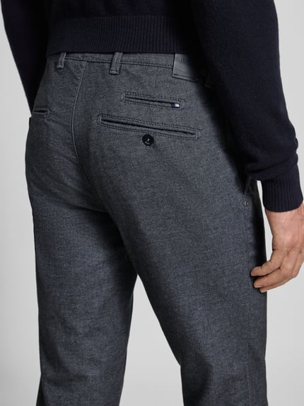 Brax Slim Fit Hose mit Gesäßtaschen Modell 'Fabio' Blau 3