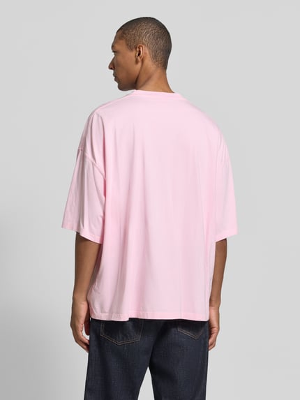 American Vintage T-Shirt mit Logo-Print Rosa 5