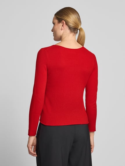 Christian Berg Woman Regular Fit Strickpullover aus reinem Kaschmir Rot 5