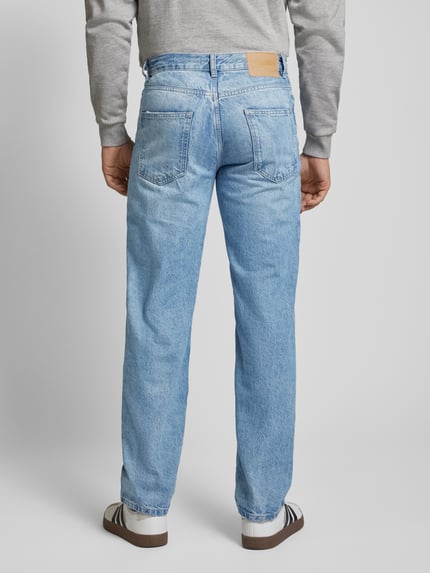 REVIEW Essentials Straight Fit Jeans Blau 5