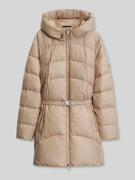 BOSS Pufferjacke mit tailleriem Pepula Beige gemêleerd - 2