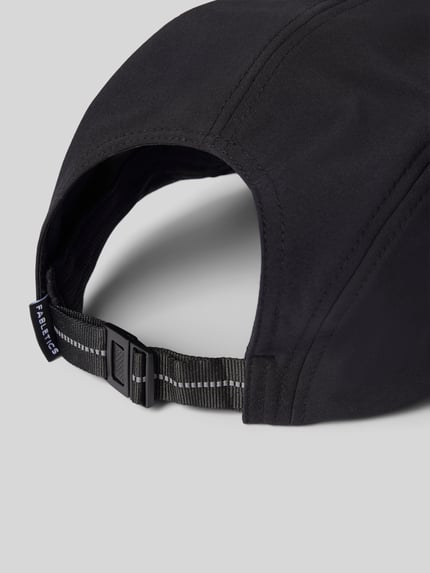 Fabletics Czapka z daszkiem z wyhaftowanym logo model „The Fundamental Ponytail” Czarny 5