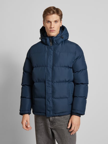 Pepe Jeans Steppjacke mit Kapuze Modell 'Tobias' Marine 4