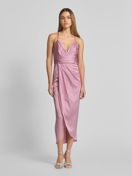V by Vera Mont Avondjurk in wikkellook Roze - 4