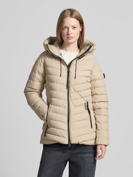 khujo Steppjacke mit Kapuze Modell 'Pace' Ecru 4