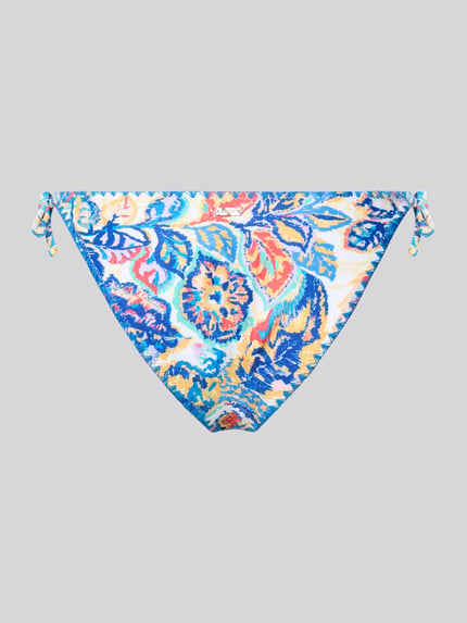Shiwi Bikini-Slip mit Schnürung Modell 'Romy' Blau 3