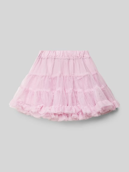 NAME IT Rock im Stufen-Look Modell 'RITUL TULLE' Rosa 1