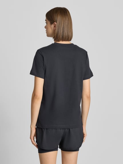 New Balance Regular Fit T-Shirt aus reiner Baumwolle Black 5