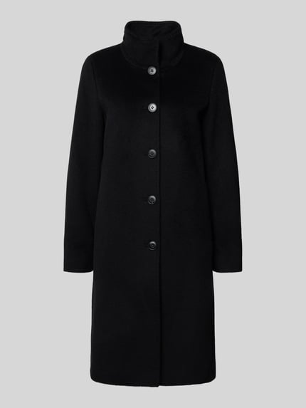FUCHS SCHMITT Wollmantel mit Stehkragen Black 2