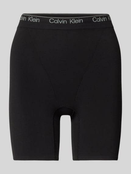 Calvin Klein Underwear Spodnie o kroju super skinny fit z efektem modelującym Czarny 1