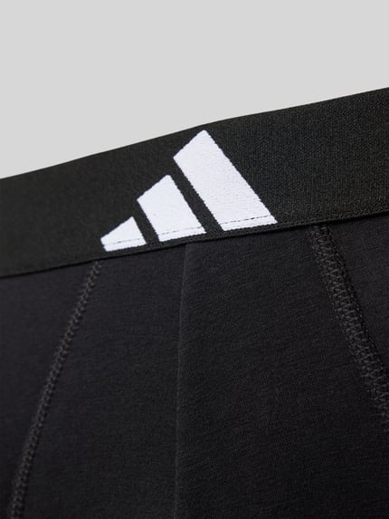 adidas Sportswear Slip met elastische band met logo in een set van 3 stuks, model 'Active Flex' Zwart - 2