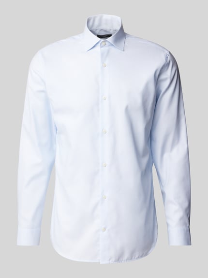 JACK & JONES Premium Slim Fit Freizeithemd mit Kentkragen Modell 'PARKER' Hellblau 2